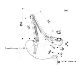 Otsuka Boreloupe-F LED illuminated loupe for checking holes