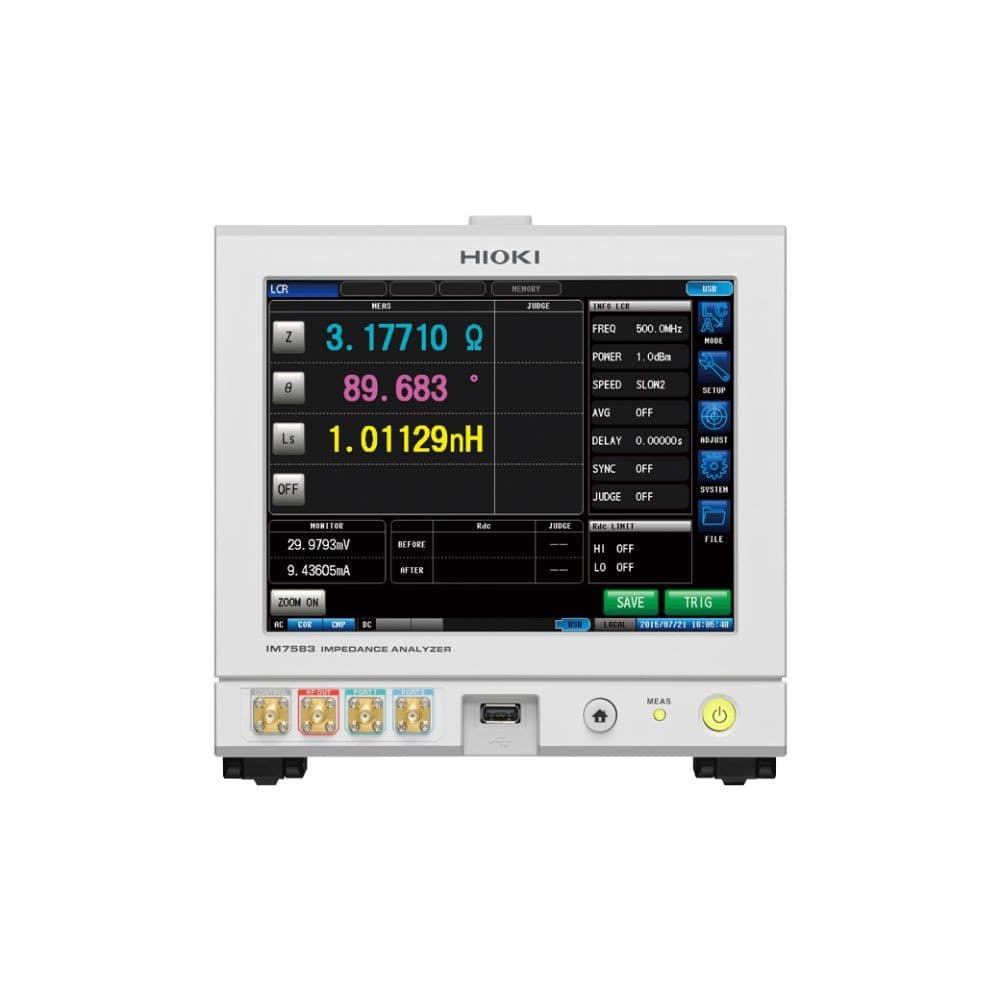 HIOKI IM7583-01 เครื่องวิเคราะห์อิมพีแดนซ์ (Impedance Analyzer) cable 1 m