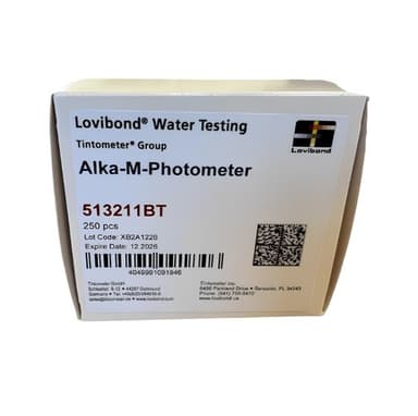 Lovibond 513211BT เม็ดยาสำหรับวัดค่าความเป็นด่างรวม Alka-M-Photometer 250 Test