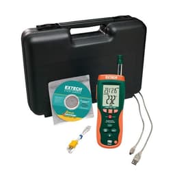  Extech HD500 เครื่องวัดอุณหภูมิและความชื้น Psychrometer with InfraRed Thermometer