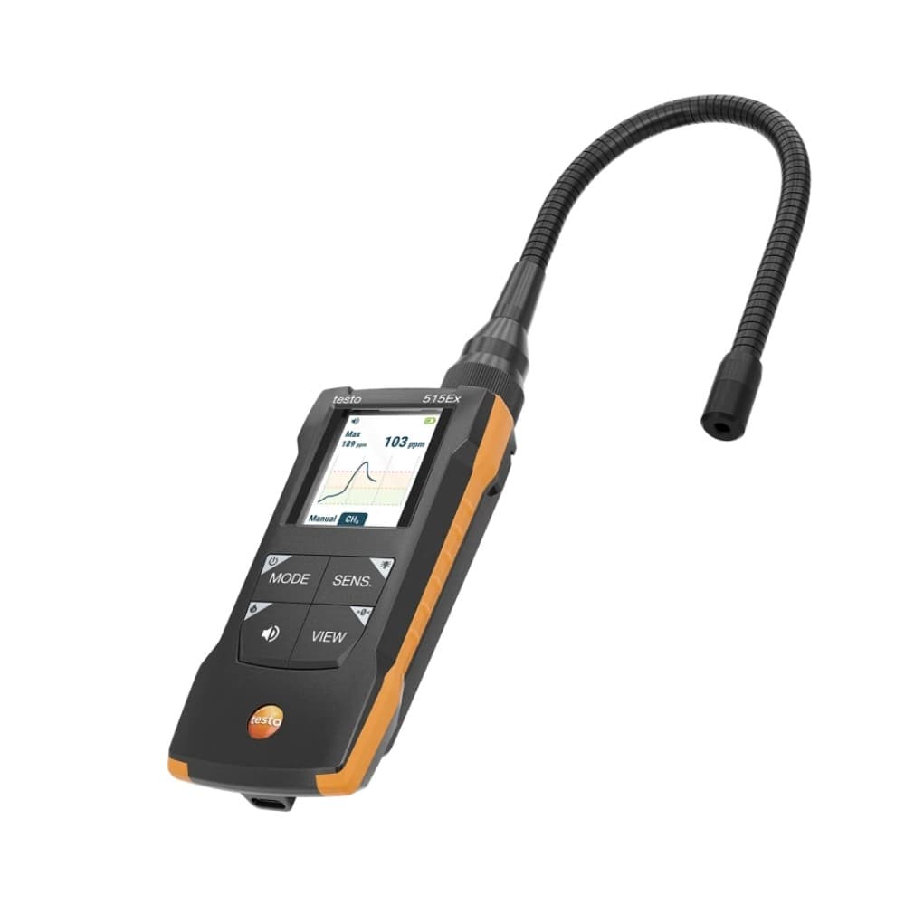 Testo-515EX-R เครื่องตรวจจับการรั่วไหลของสารทำความเย็น (Refrigerant Leak Detector)