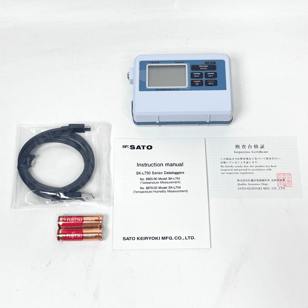 SK Sato SK-L754 เครื่องวัดอุณหภูมิและความชื้นสัมพัทธ์