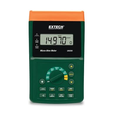 Extech UM200 เครื่องวัดมิลลิโอห์ม High Resolution Micro-Ohm Meter