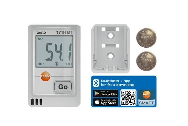 Testo 174H BT เครื่องบันทึกอุณหภูมิความชื้น | Bluetooth-photo4