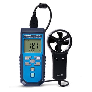 Tenmars TM-413A เครื่องวัดความเร็วลม Air Velocity Meter