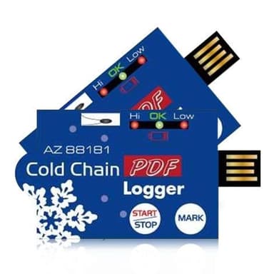 AZ 88181 เครื่องบันทึกอุณหภูมิแบบ USB (ชุด 10 ชิ้น)