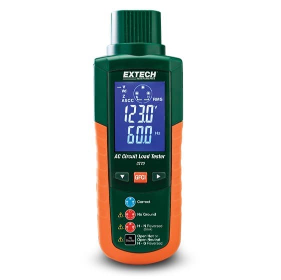 Extech CT70 เครื่องวัด GFCI and AC Circuit Analyzer