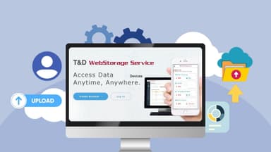การใช้งาน T&D WebStorage Service สำหรับการจัดการอุปกรณ์และข้อมูล