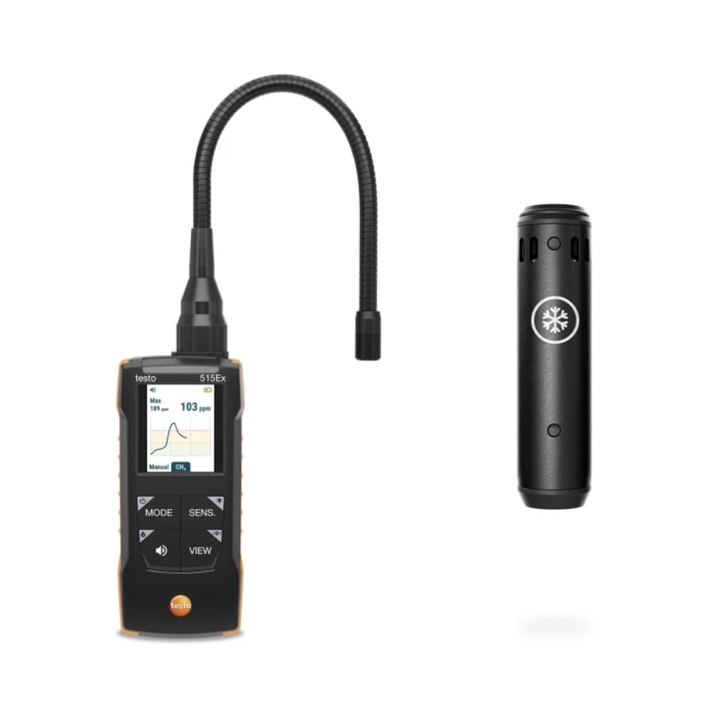 Testo-515EX-R เครื่องตรวจจับการรั่วไหลของสารทำความเย็น (Refrigerant Leak Detector)
