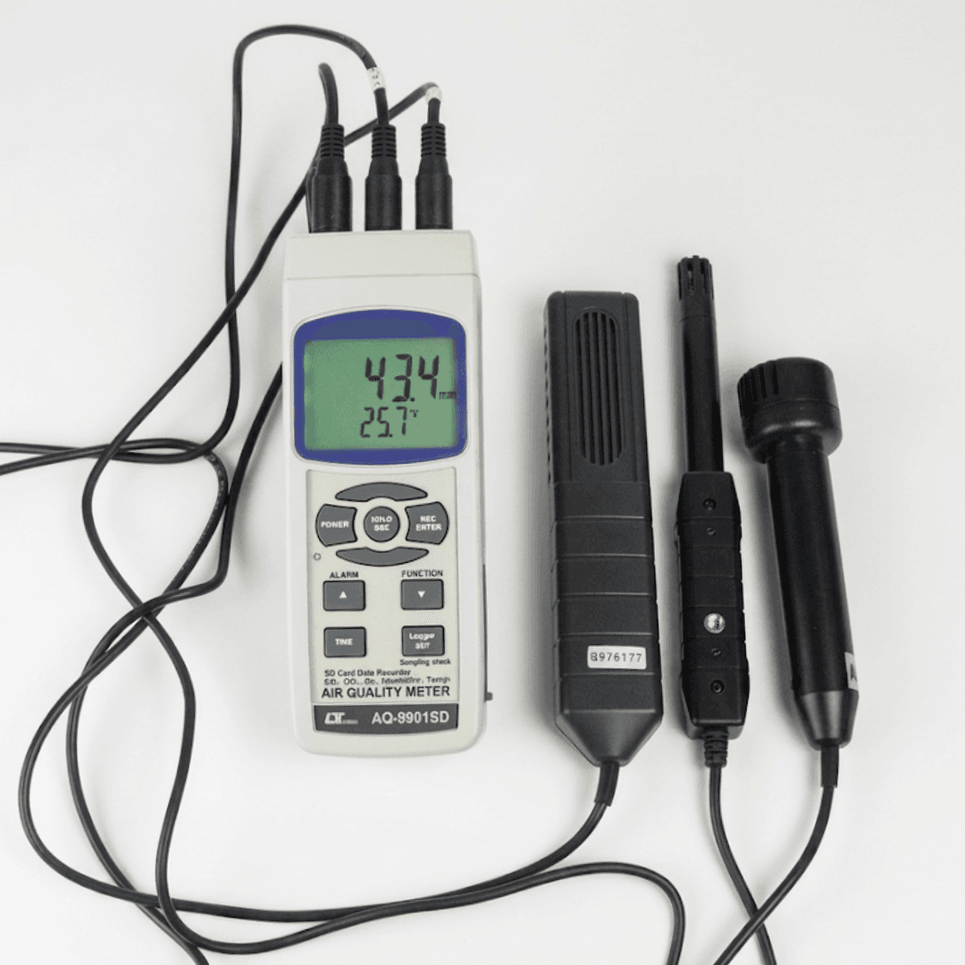 Lutron AQ-9901SD เครื่องวัดคุณภาพอากาศ 6 In 1