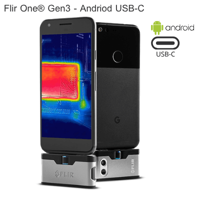 FLIR ONE Gen3 Andriod - USB-C with google phone