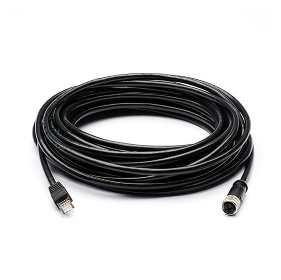 FLIR T129257ACC สายสัญญาณ Ethernet Cable M12 to RJ45 10m-photo0