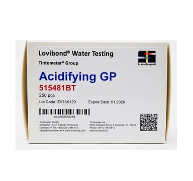 Lovibond RE-515481BT เม็ดยา Acidifying GP 