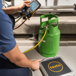 Testo 560i เครื่องชั่งน้ำยาทำความเย็นแบบดิจิทัล | Digital refrigerant scale with Bluetooth