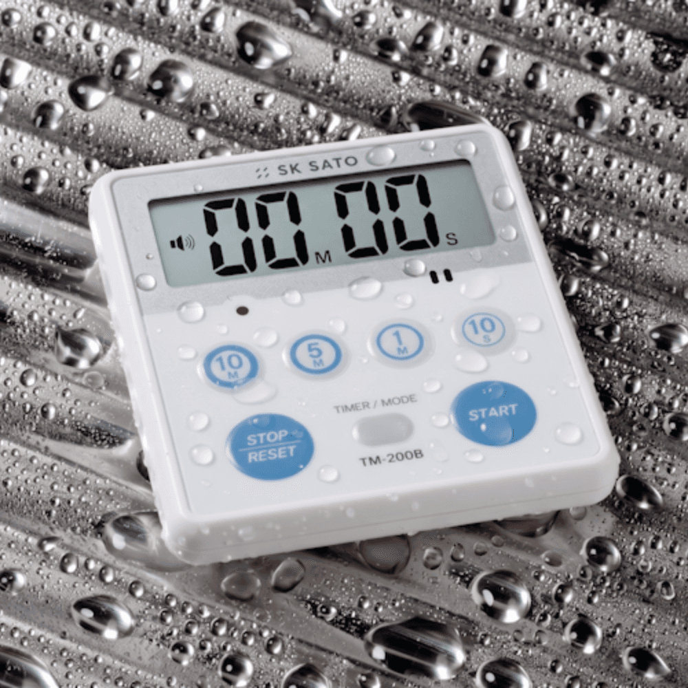 SK Sato TM-200B นาฬิกาจับเวลาแบบกันน้ำ (Waterproof Timer) | IPX7