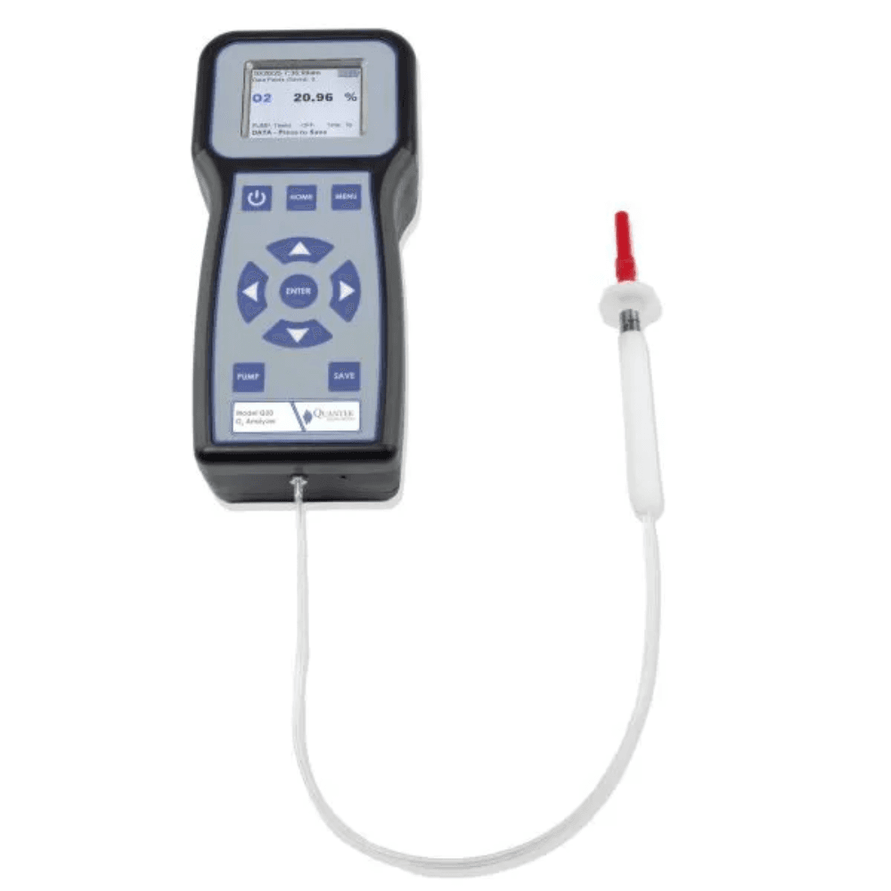 Quantek QU-Q20 เครื่องวิเคราะห์ก๊าซออกซิเจนแบบพกพา (Portable Oxygen Analyzer)