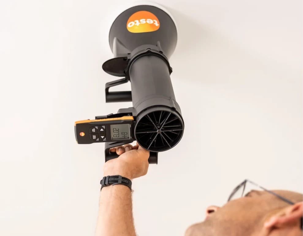 Testo-0563-2417 เครื่องวัดความเร็วลม พร้อม กรวยวัดความเร็วลม | With App Connection-photo7
