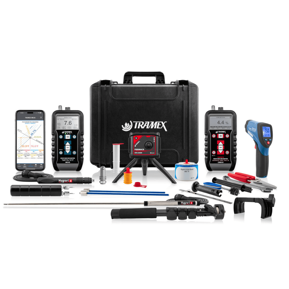 Tramex WDMK-X ชุดเครื่องมือวัดความชื้น | Water Damage Restoration Master Kit X