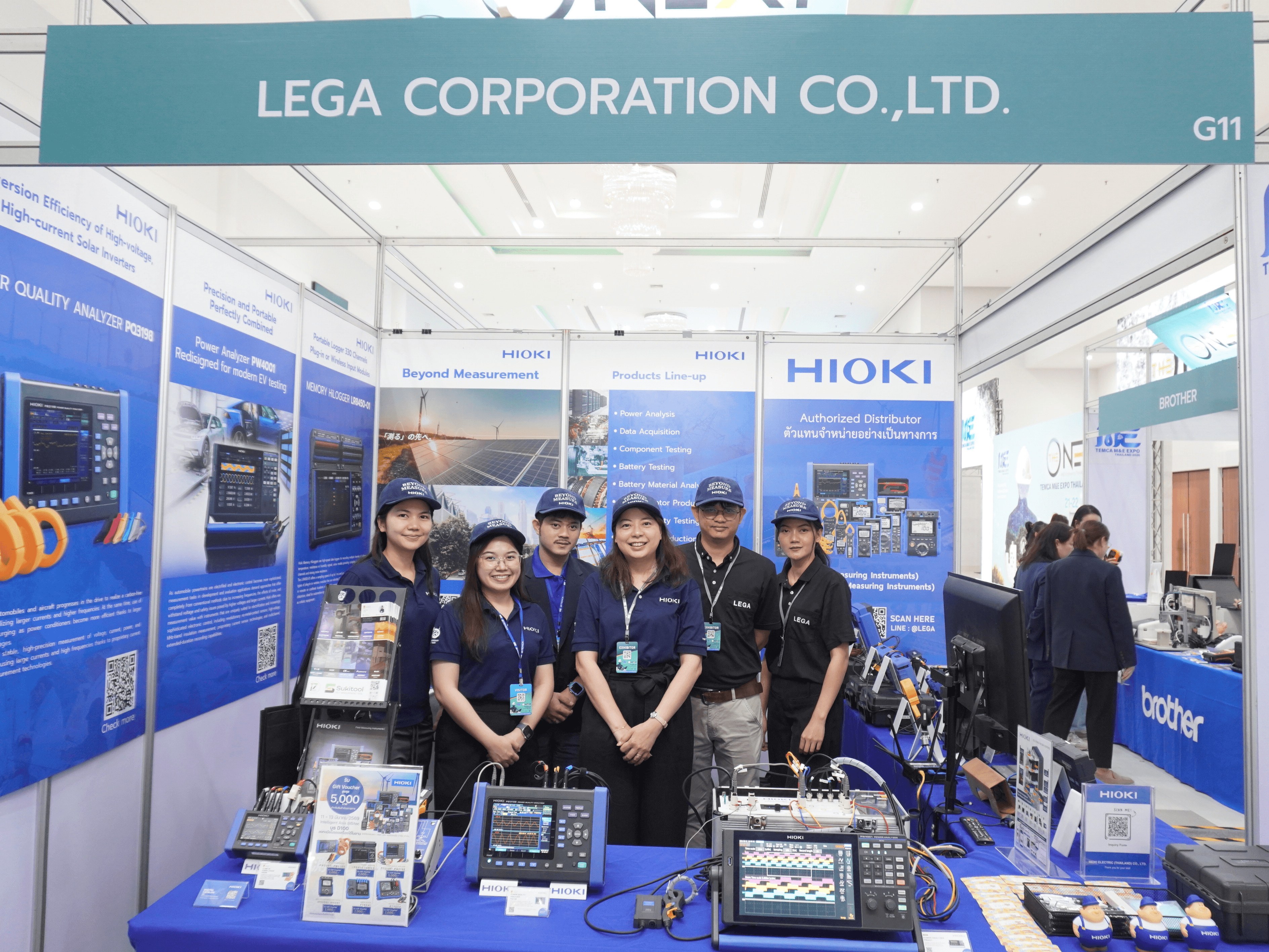 ประมวลภาพความสำเร็จ! รวมไฮไลต์ LEGA Corporation x HIOKI Thailand  ในงาน TEMCA M&E EXPO 2026 เจาะลึกเทคโนโลยีวิเคราะห์ไฟฟ้าแบบ Real-time