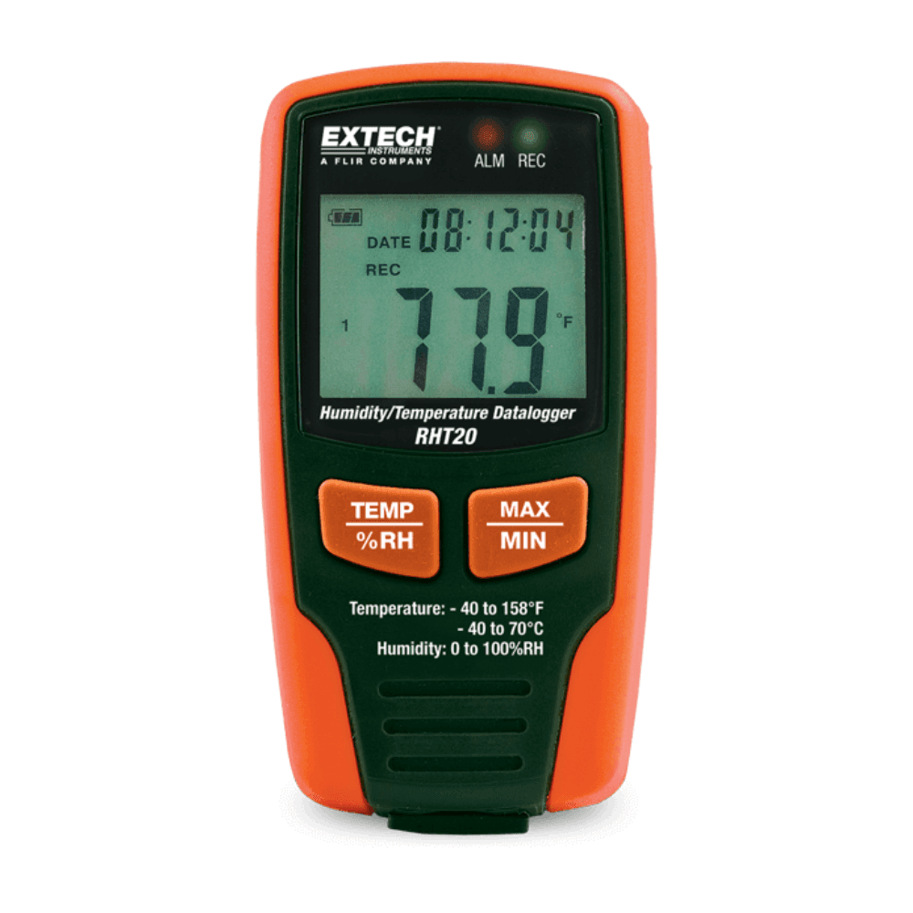 EXTECH EX-RHT20 เครื่องบันทึกอุณหภูมิและความชื้น (Humidity & Temperature Datalogger) | Max. 16,000 ค่า