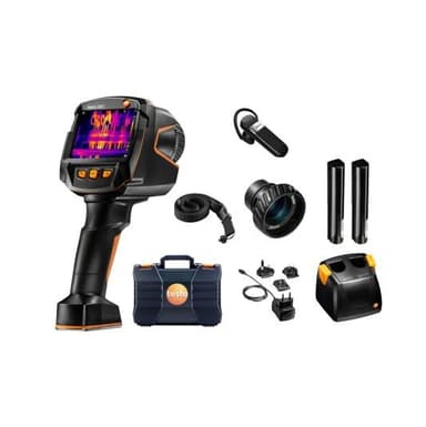 Testo-883-1-Kit Thermal imager with 30° and 12° lenses and accessories