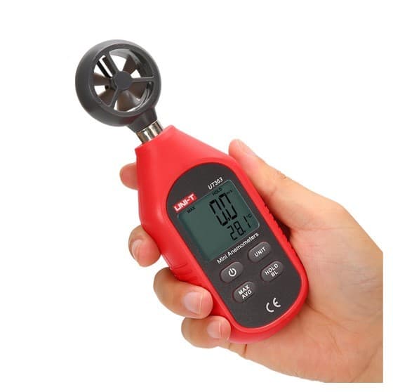 UNI-T UT363 เครื่องวัดความเร็วลมแบบใบพัด-photo1