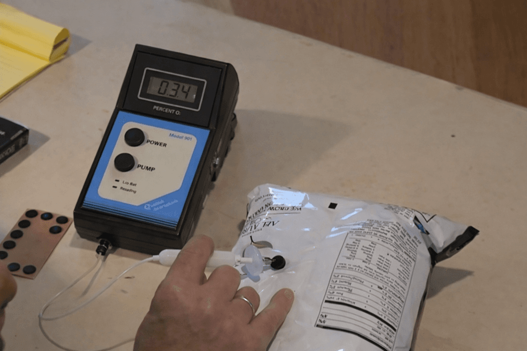 Headspace Oxygen ในบรรจุภัณฑ์อาหาร ด้วย QU-901