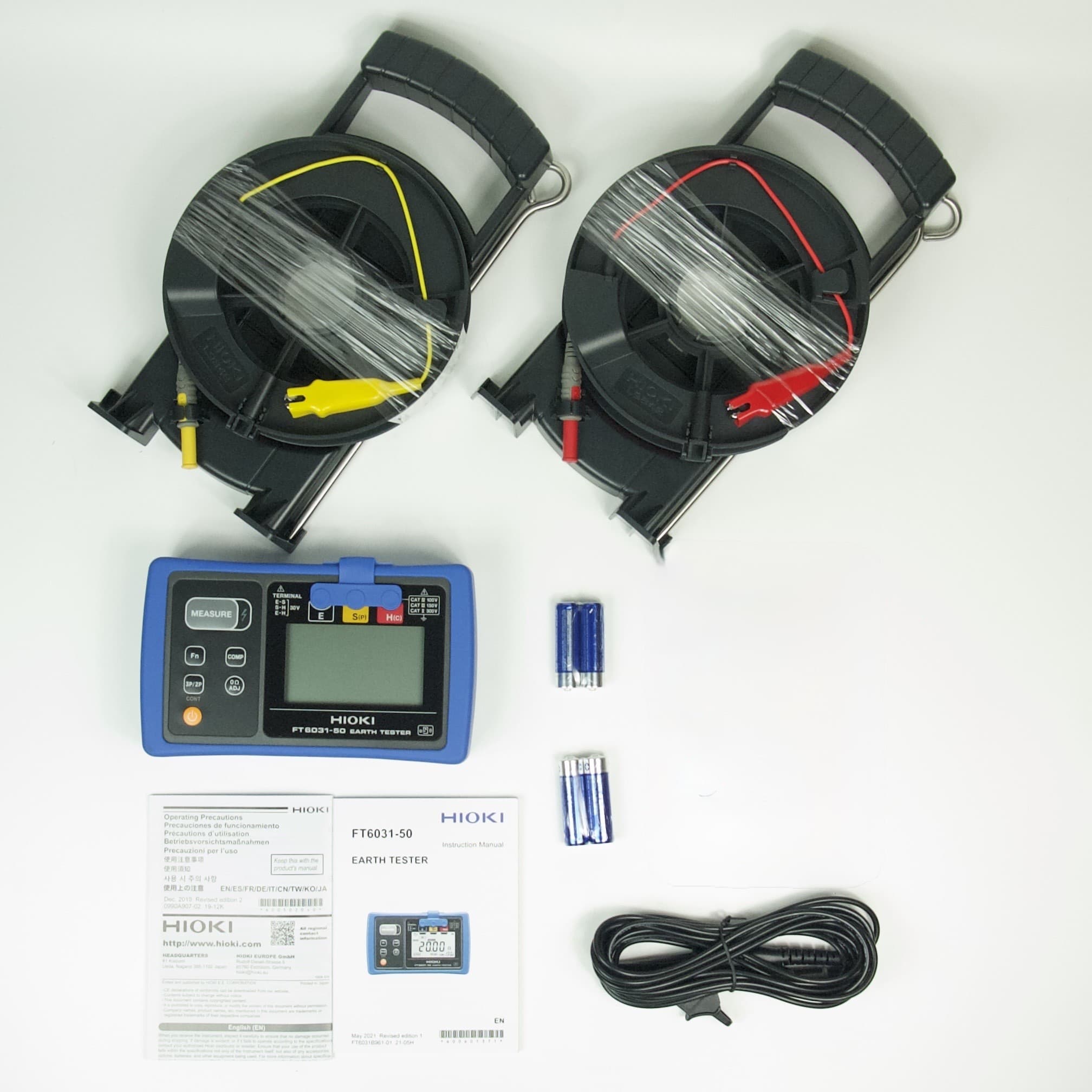 HIOKI FT6031-50 เครื่องวัดความต้านทานดิน (Ground Resistance Testers) | IP67-photo1