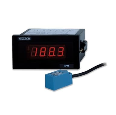Extech 461950 เครื่องวัดความเร็วรอบแบบติดตั้ง Panel Mount Tachometer