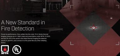 FLIR Axx-Series Thermal Camera – Early Fire Detection System