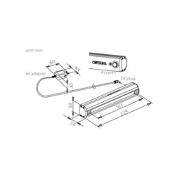 OTSUKA BARLIGHT-II-MW: โคมไฟสำหรับตรวจสอบพื้นผิว