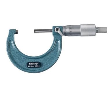 Mitutoyo M-103-138 ไมโครมิเตอร์วัดนอก 25-50mm (0.01mm)