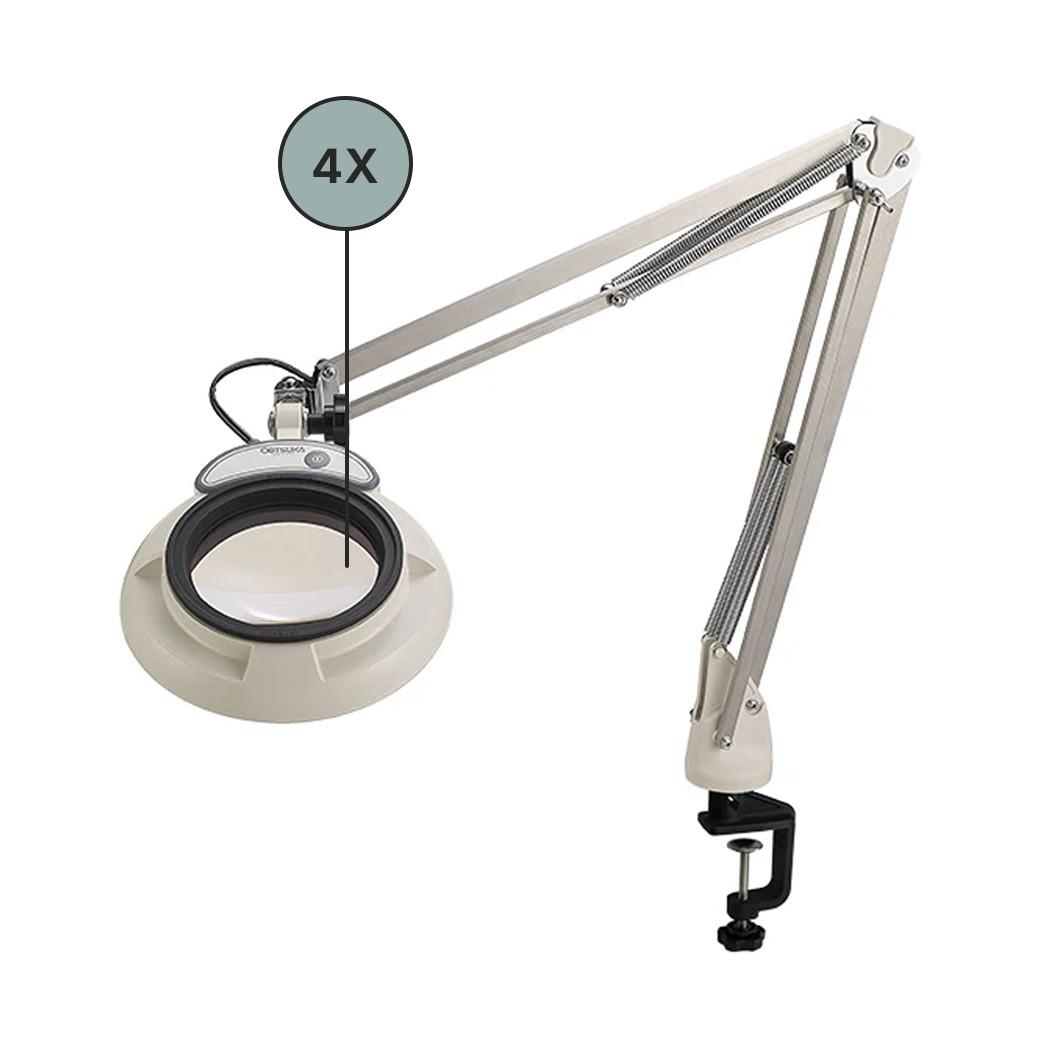 Otsuka SKKL-F-4X โคมไฟแว่นขยาย (Free-Arm Type) | กำลังขยาย 4 เท่า image