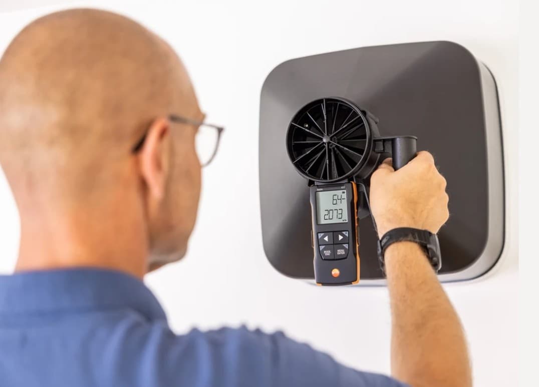 Testo-0563-2417 เครื่องวัดความเร็วลม พร้อม กรวยวัดความเร็วลม | With App Connection-photo6