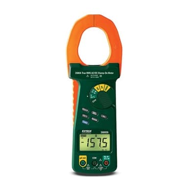 Extech 380926 แคลมป์มิเตอร์ 2000A True RMS AC/DC Clamp Meter