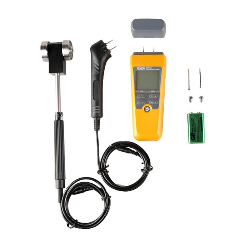 Rixen M70-D-Kit ชุดเครื่องวัดความชื้นวัสดุแบบดิจิทัล พร้อมหัววัด 2 รูปแบบ