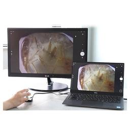 Anyty 3R-MJL03 กล้องไมโครสโคปแบบพกพาทรงกรวยพร้อมไฟ LED-photo2