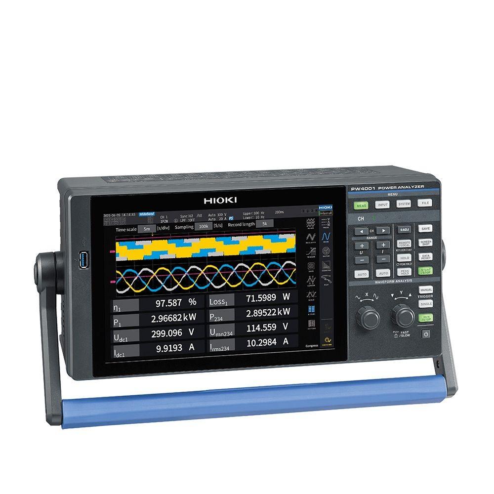 Hioki ประกาศเปิดตัว PW4001 Power Analyzer เครื่องวิเคราะห์กำลังไฟฟ้าแบบพกพารุ่นใหม่