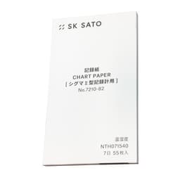 SK Sato SK-7210-82 7-day Chart for Sigma II Thermohygrograph-photo