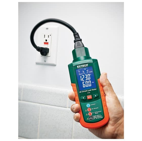 Extech CT70 เครื่องวัด GFCI and AC Circuit Analyzer-photo1