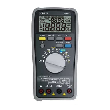DER EE DE-5003 มัลติมิเตอร์ดิจิทัล Digital Multimeter + LCR