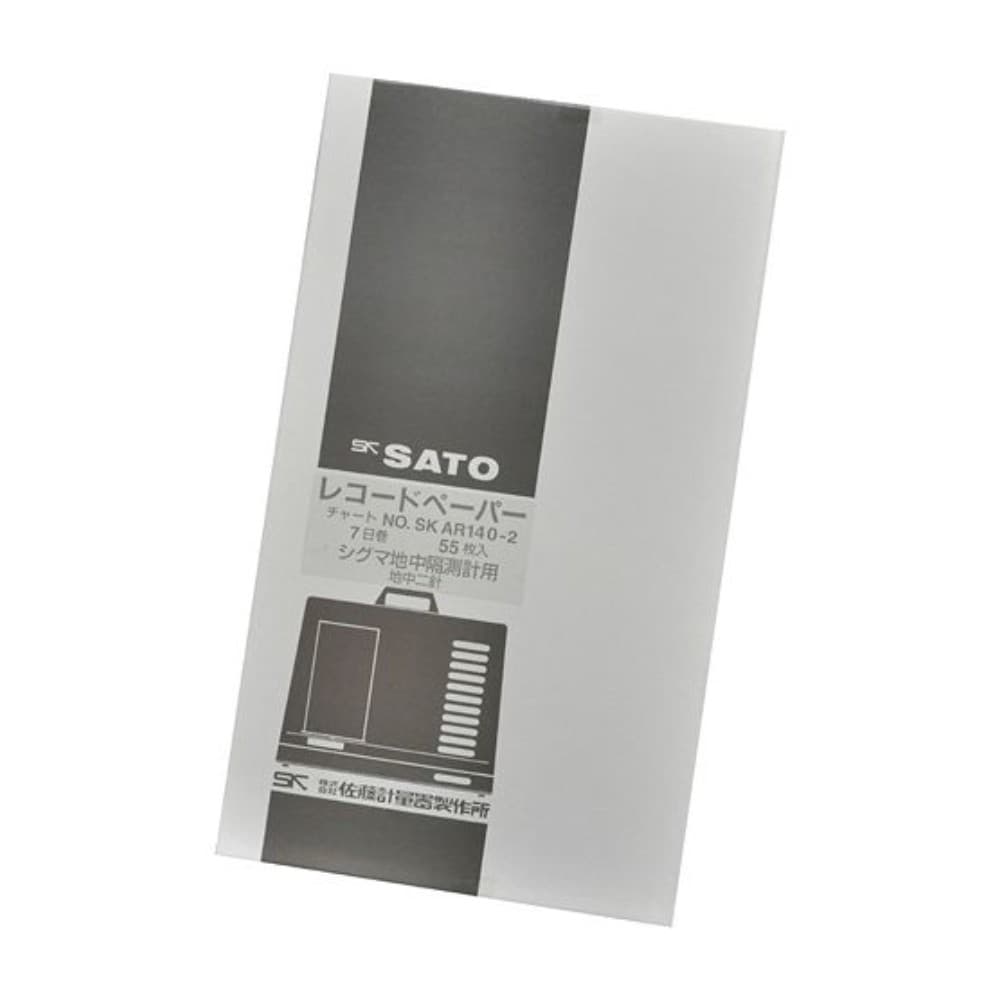 SK Sato SK-7202-62 กระดาษบันทึกอุณหภูมิแบบ 7 วัน (7-day Chart) for Sigma II Remote Two-point Thermograph