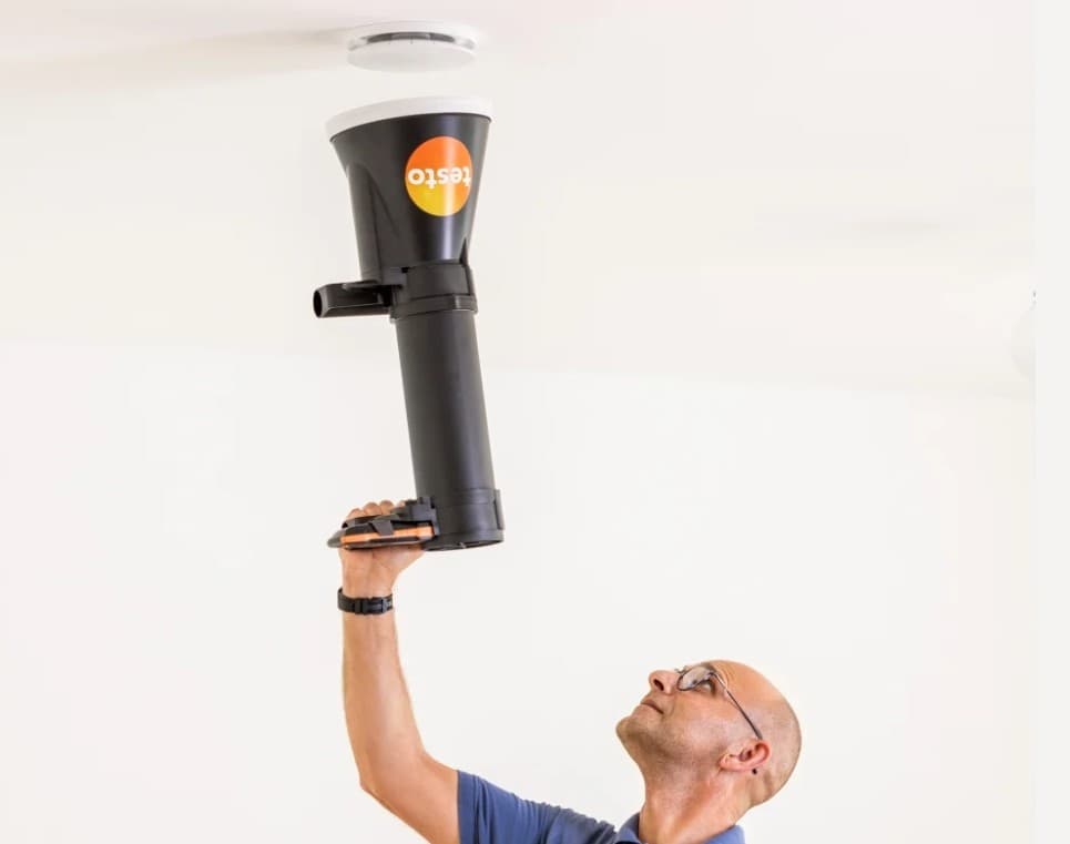 Testo-0563-2417 เครื่องวัดความเร็วลม พร้อม กรวยวัดความเร็วลม | With App Connection-photo8