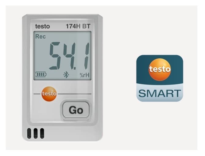 Testo 174H BT เครื่องบันทึกอุณหภูมิความชื้น | Bluetooth-photo0