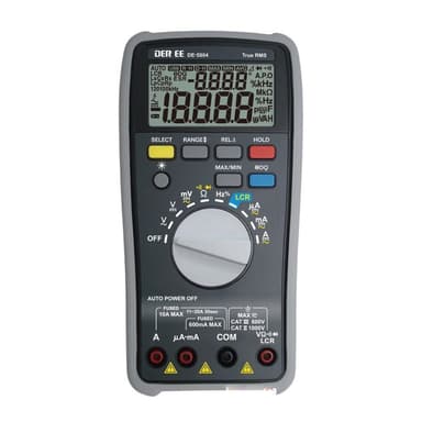 DER EE DE-5004 มัลติมิเตอร์ดิจิทัล Digital Multimeter + LCR