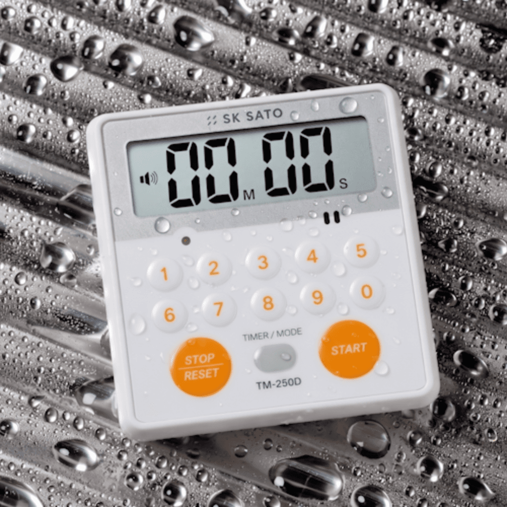SK Sato TM-250D นาฬิกาจับเวลาแบบกันน้ำ (Waterproof Timer) | IPX7