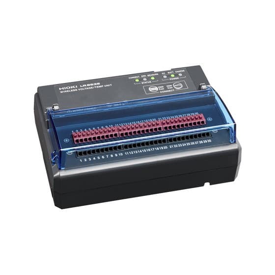 HIOKI LR8532 WIRELESS VOLTAGE/TEMP UNIT (30ch)-photo1
