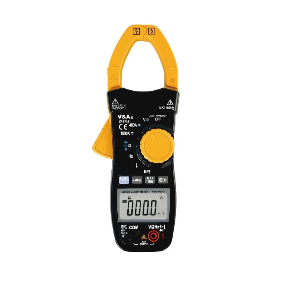 V&A VA311B แคลมป์มิเตอร์ (AC/DC Current Clamp Meter)