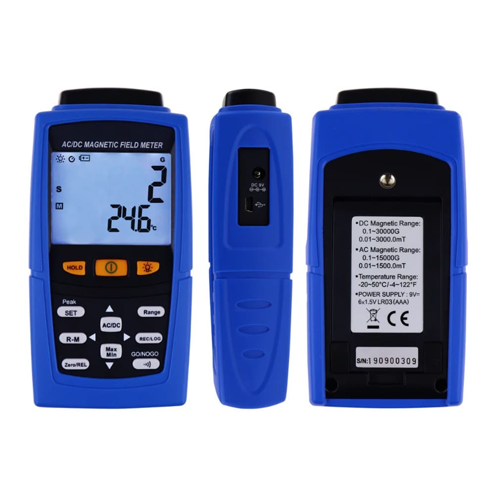TENMARS TM-197 | เครื่องวัดสนามแม่เหล็ก AC/DC Gauss Meter