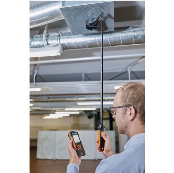 Testo 0554 0960 Extendable telescope (up to 1 m in length) for flow probes-photo4